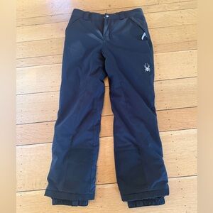 Spyder Ski Pants Youth 18 black